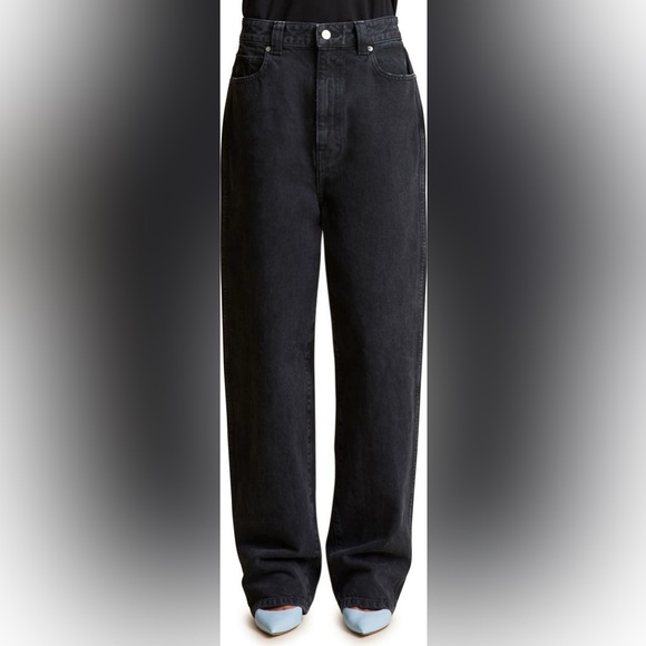 KHAITE Denim - KHAITE Black Boyfriend Jeans